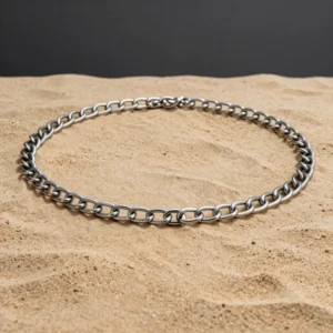 Collar de Eslabones en Acero Inoxidable